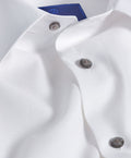 David Donahue - Super Fine Twill Dress Shirt Grey Button