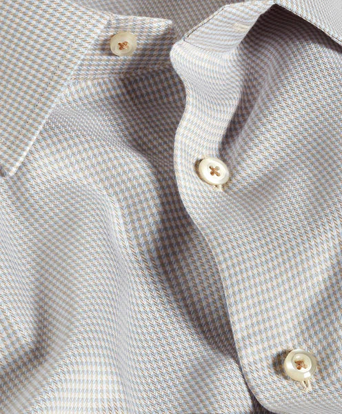 David Donahue - Sky & Dune Herringbone Silk Blend