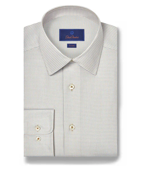 David Donahue - Sky & Dune Herringbone Silk Blend