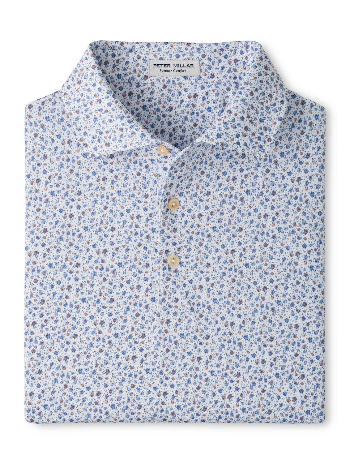 Peter Millar - Ranch Water PerfJersey Polo - Sean Self Collar
