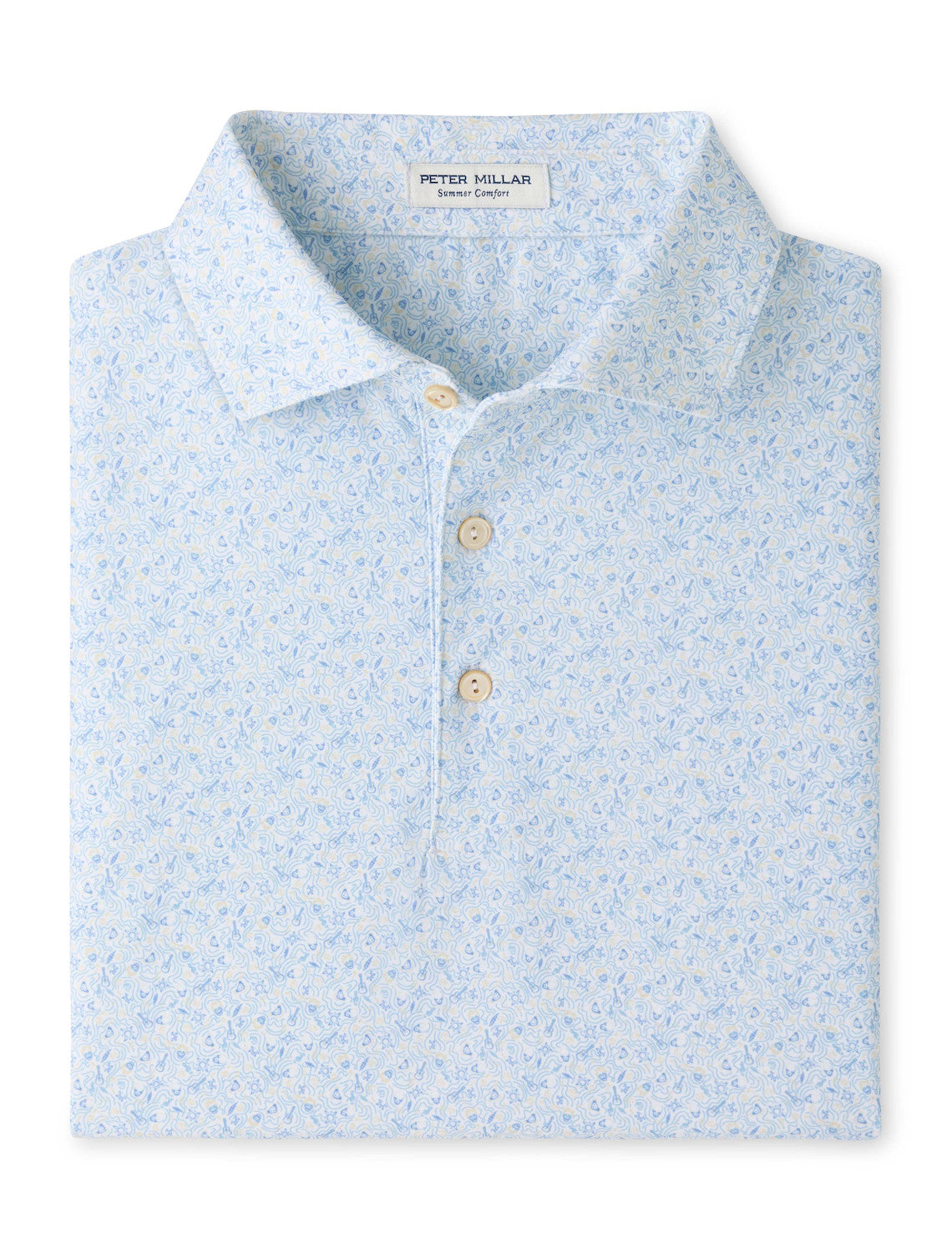 Peter Millar - Andover Perf Jersey Polo - Sean Self Collar
