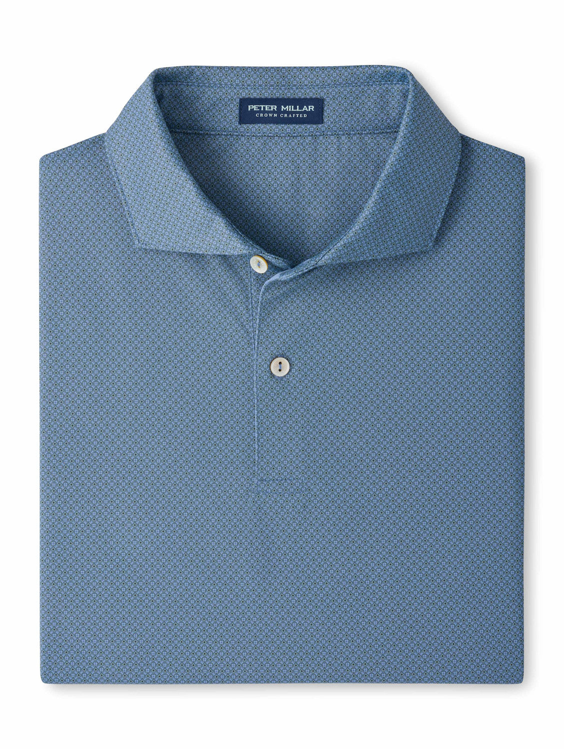 Peter Millar - Caldara Perf Jersey Polo - Edwin Spread Collar