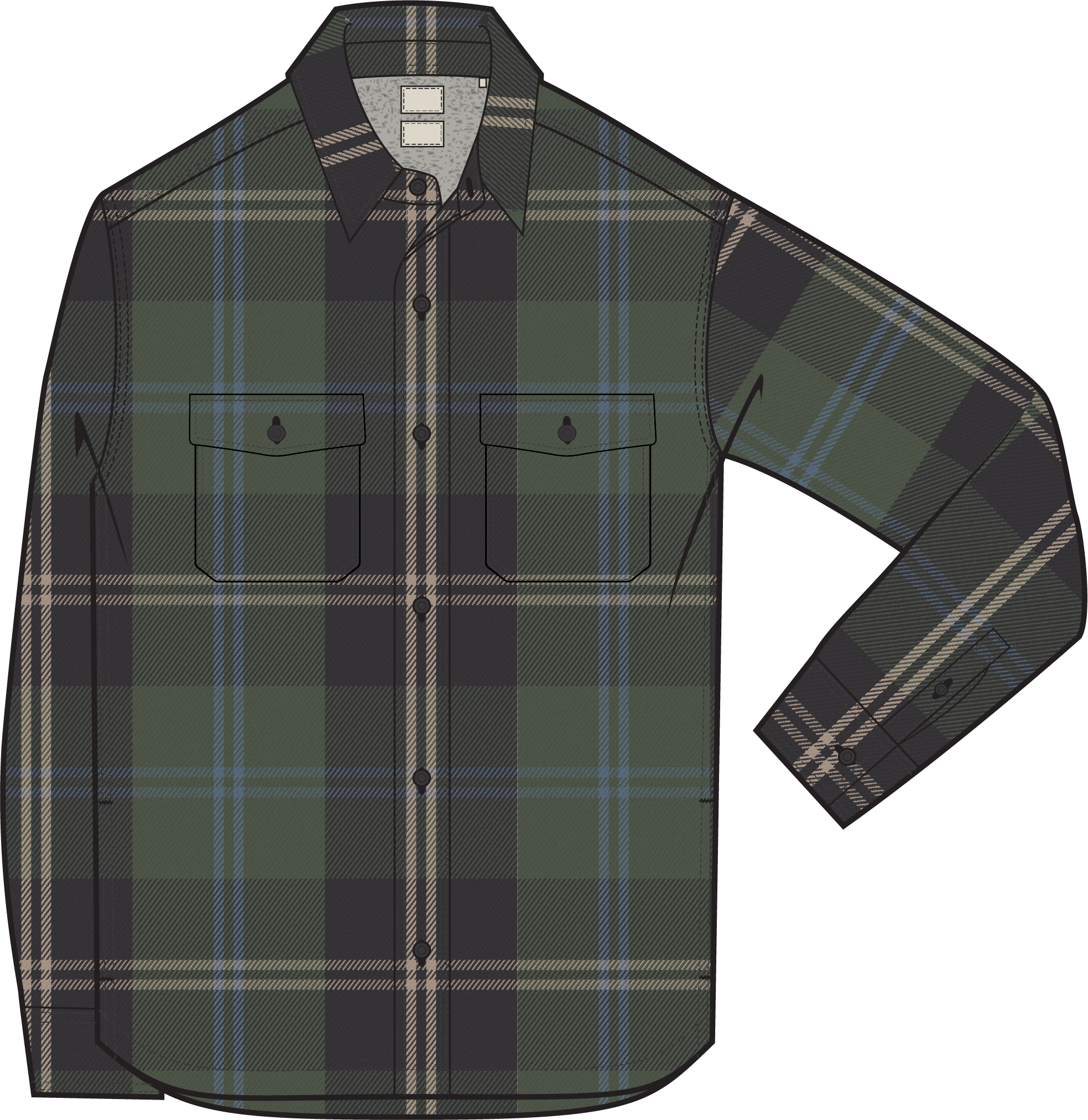 Faherty - Range Fleece Lined CPO
