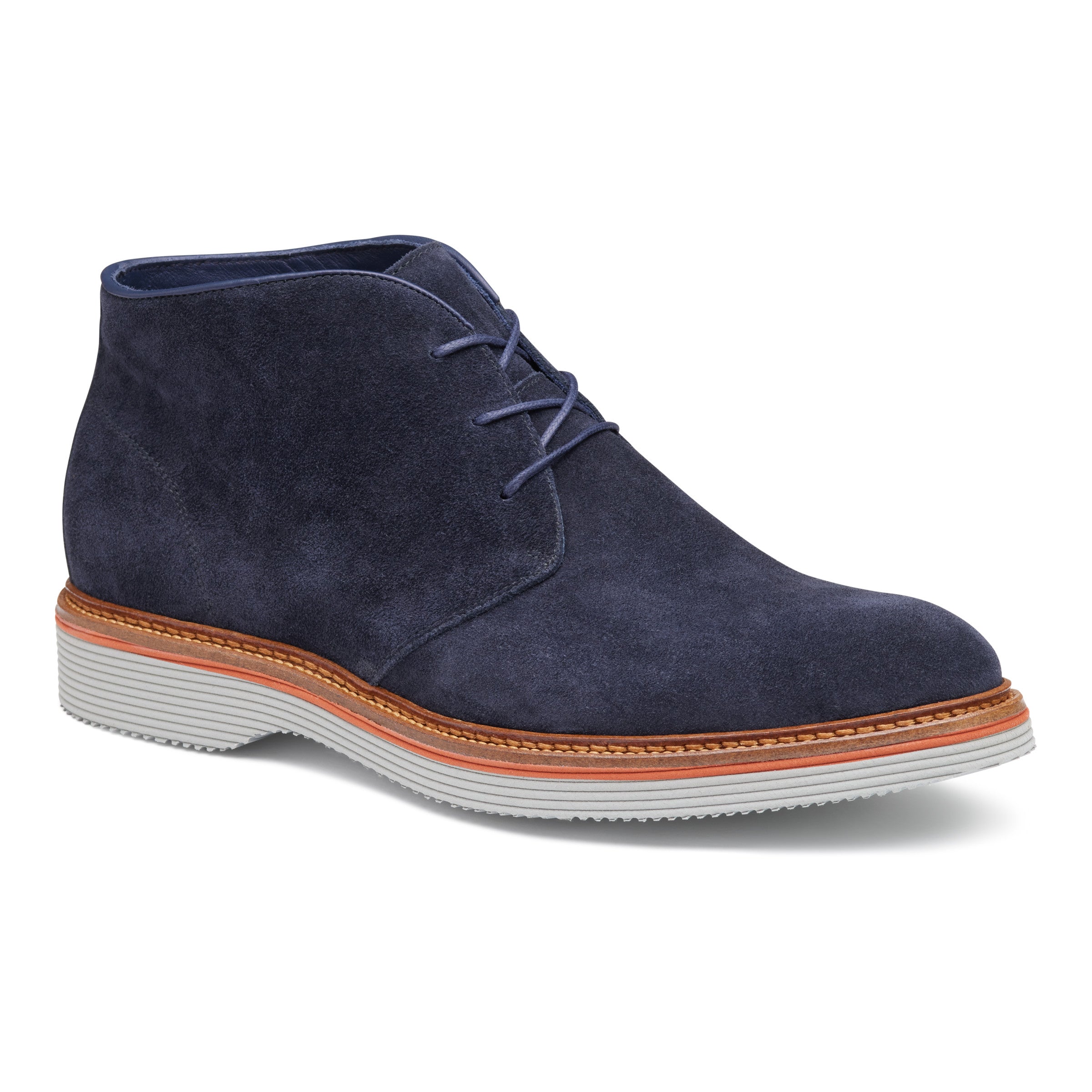 Johnston & Murphy - Jensonchukka Navy Italian Suede