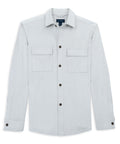 Scott Barber - Micro Suede Stretch Shirt Jacket