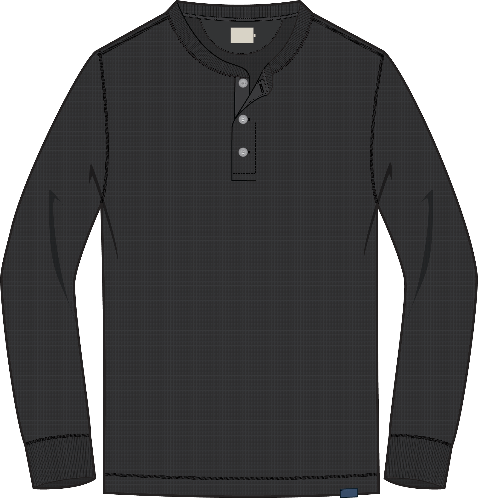 Faherty - Long-Sleeve Waffle Henley