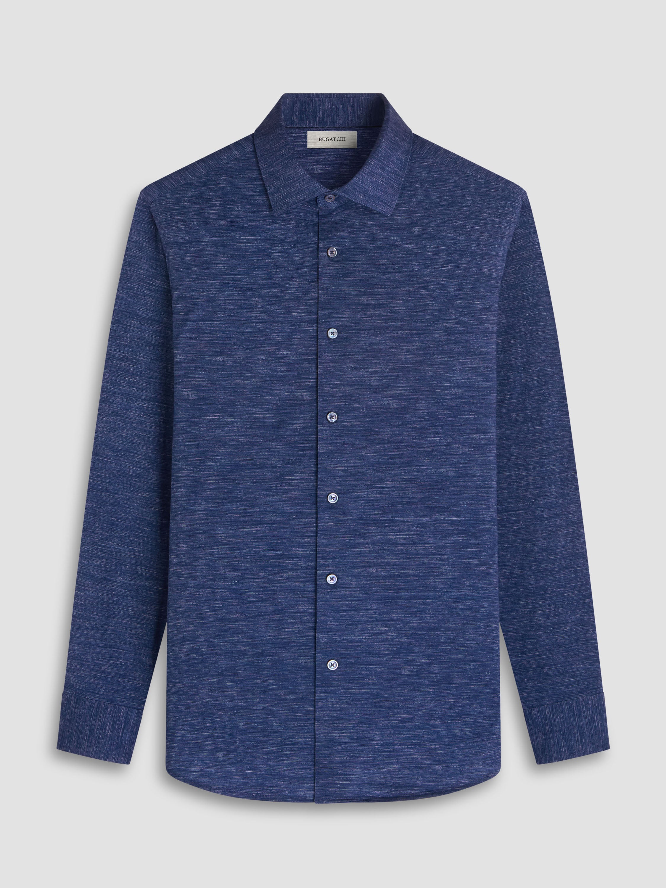 Bugatchi - James Heathered OoohCotton® Shirt