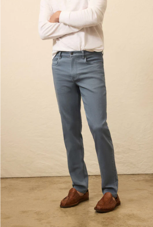 Faherty - Stretch Terry 5-Pocket Pant