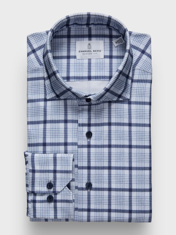Emanuel Berg - Modern 4Flex Stretch Knit Shirt