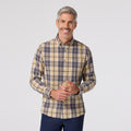 Mizzen+Main - City Flannel Khaki Timothy Plaid