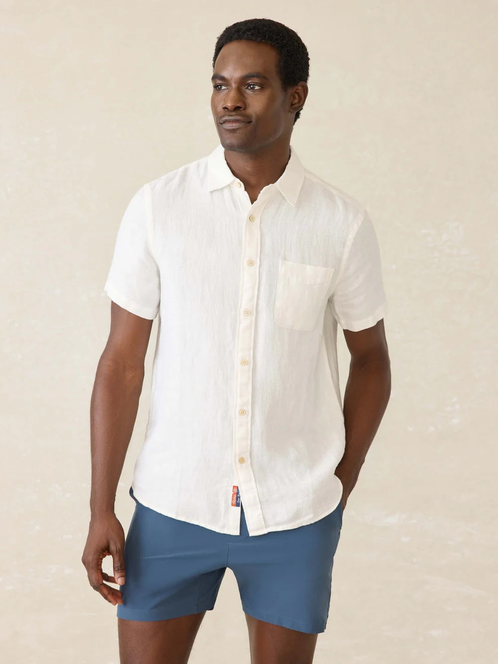 Faherty - SS Palma Linen Shirt