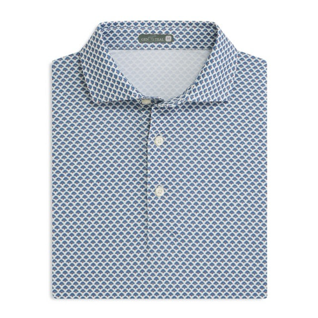 GenTeal - Agave Printed Polo