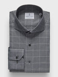 Emanuel Berg - Prince of Wales Twill Sport Luxury Dress Shirt