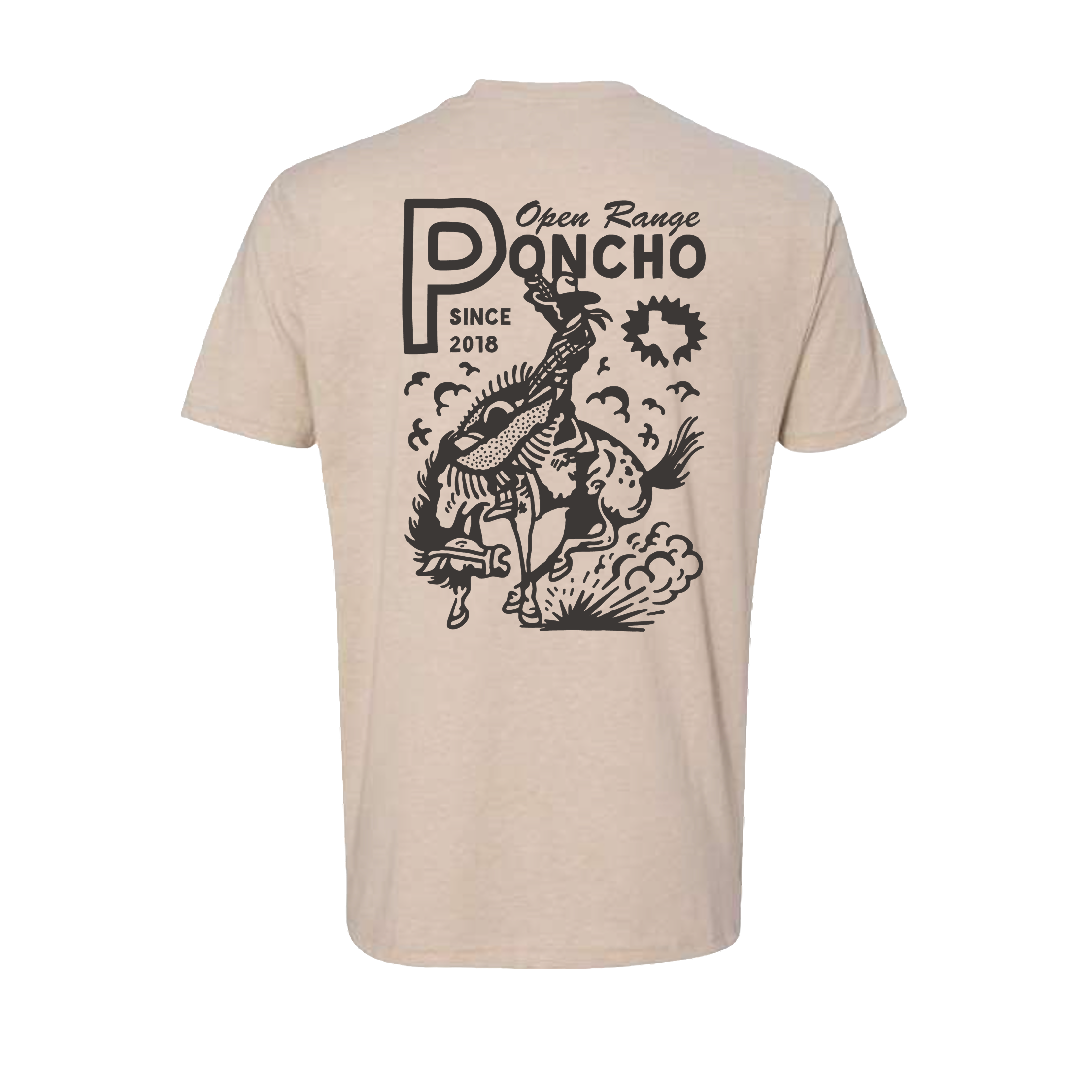 Poncho - The Open Range T-Shirt