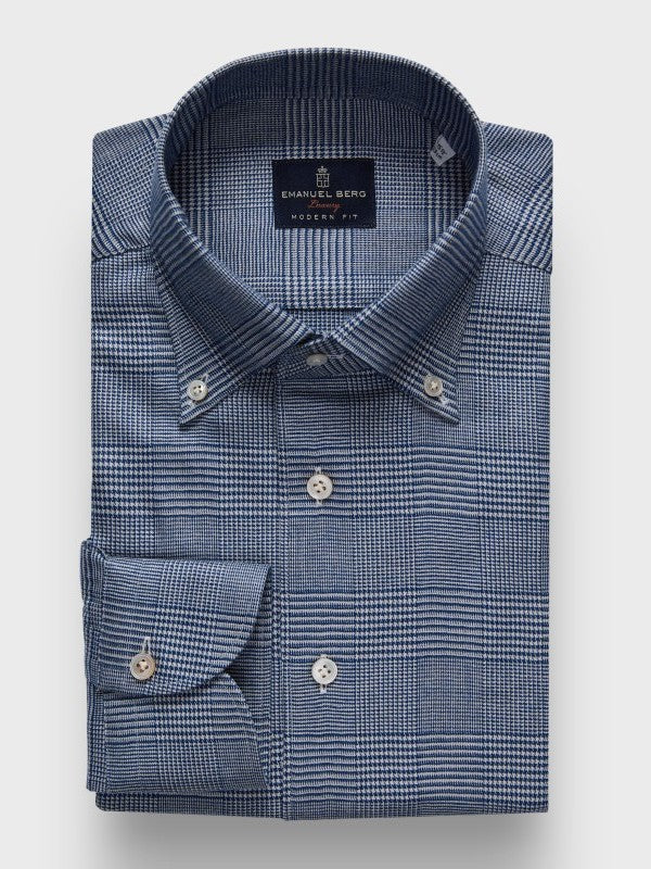 Emanuel Berg - Prince of Wales Twill Melange